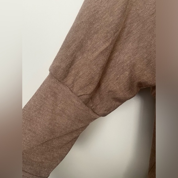 Batwing Cardigan in Khaki - Picture 6 of 9